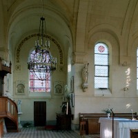 Le transept et le choeur vus vers le nord (2006)