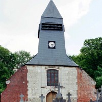 La façade ouest de l'église (2006)