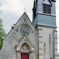 L'église vue de l'ouest (2006)