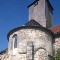 L'abside vue du nord-est (1996)