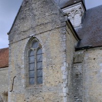 Le bras nord du transept vu du sud-ouest (2005)