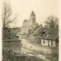 L'église et le village vers 1915