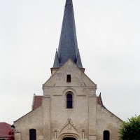 L'église vue de l'ouest (2007)
