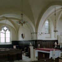 Le choeur et bras nord du transept vus vers le nord-est (2007)