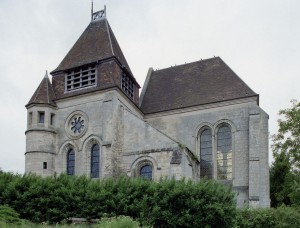 L'église vue du sud-est