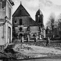 L'église et son environnement pendant la Grande Guerre