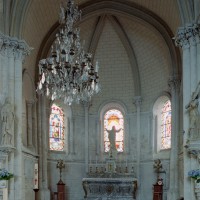 L'abside vue vers l'est (2007)