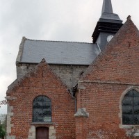 Vue partielle de l'église depuis le sud (2006)