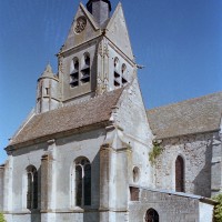 Vue partielle de l'église depuis le nord-ouest (2001)