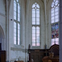 L'abside vue vers le nord-est (2003)