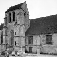 L'église vue du sud-ouest 