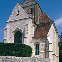 L'église vue du sud-est (1996)