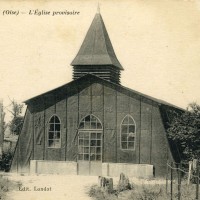 L'église provisoire après la Grande Guerre