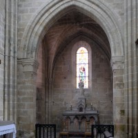 La chapelle du bras nord du transept (2019)