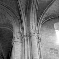 Retombée des voûtes à la croisée du transept