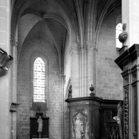 Vue partielle du transept vers le nord