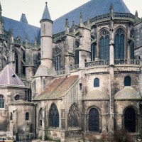 La cathédrale vue du sud-est (1986)