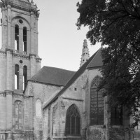 Vue partielle de l'église depuis le sud-est (1993)
