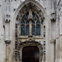 Le portail nord de la façade ouest (2018)