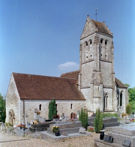 L'église vue du sud-ouest (2001)