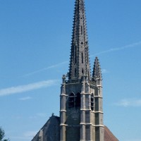L'église vue du sud-ouest (1995)