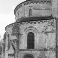 L'abside du 12ème siècle vue du nord (1996)