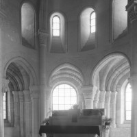 Vue partielle de l'abside vers le nord-est (1996)