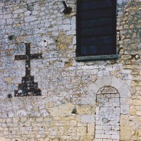 Vue partielle du mur sud de la nef (2003)