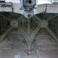 La voûte de l'enfeu de la chapelle renaissance (2006)