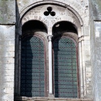 Fenêtre du dernier étage du bras sud du transept (2008)