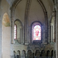 L'abside vue vers le nord-est (2002)