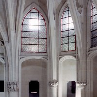 Vue partielle de l'abside supérieure vers le nord (2008)