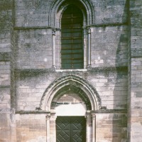 La partie centrale de la façade ouest (1997)
