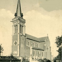 L'église en 1908 