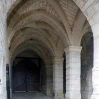 Le passage d'entrée de la chapelle vu vers le sud (2002)