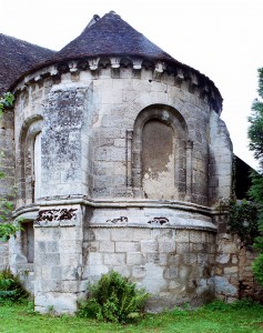 L'abside vue du sud-est (2007)