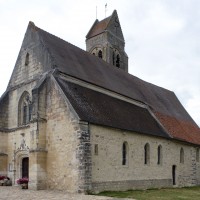 L'église vue du sud-ouest (2019)