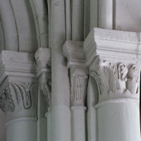 Chapiteaux de la pile sud-est de la croisée du transept (2005)