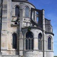 L'abside et ses chapelles rayonnantes vues du sud (2017)