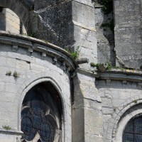 Détails de la retombée des arcs-boutants au sud des chapelles rayonnantes (2017)