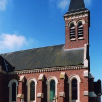 Vue partielle de l'église depuis le nord (2006)