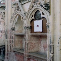 Piscine liturgique de la chapelle de la Vierge (2003)