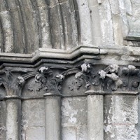 Chapiteaux des piédroits de droite du portail ouest (2005)