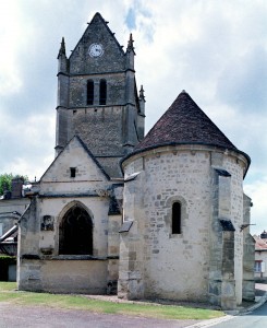 L'église vue de l'est (2001)
