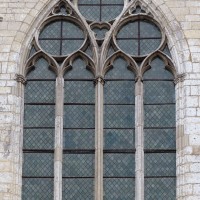 La fenêtre nord du bras nord du transept (2016)