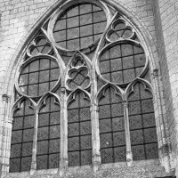 La fenêtre ouest de la nef