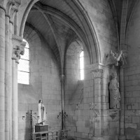 La chapelle du bras sud du transept vue vers le sud-est (1992)