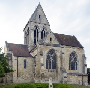 L'église vue du sud-est (2015)
