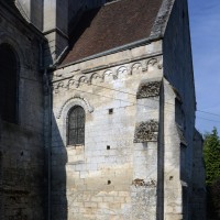 Le bras nord du transept vu de l'est (2015)