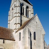 Vue partielle de l'église depuis le sud-ouest (1997)
